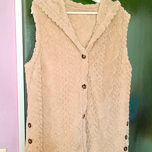 Damen teddy fleece - damen, mit