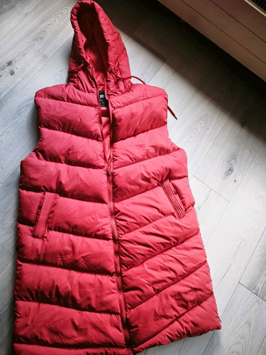 Rmk steppweste 3xl rot kapuze - steppweste,