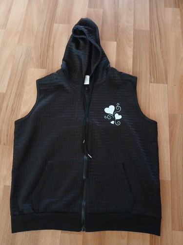 Damen weste schwarz - weste,, mit