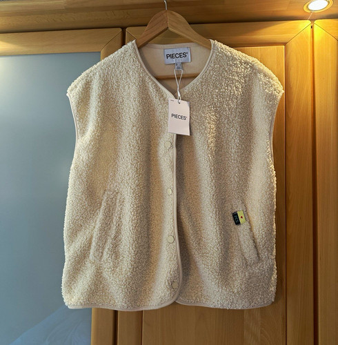 Pieces teddy weste pckatty - pieces,