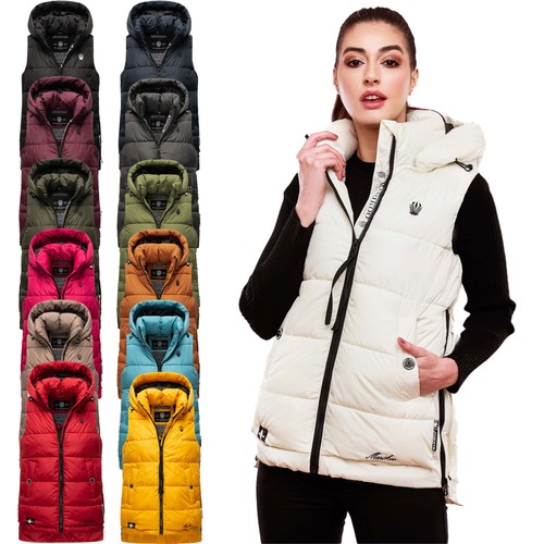 Marikoo damen weste steppweste - marikoo,