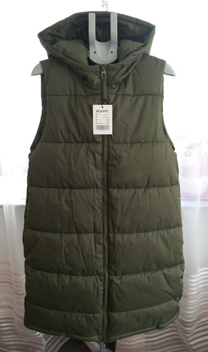 Puffer weste khaki m - gr.,