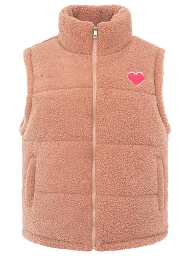 Zwillingsherz teddy weste - teddy,