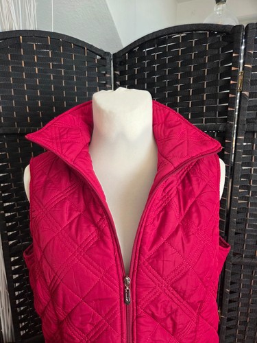 Bellina weste mattes rot xl - rot, gr