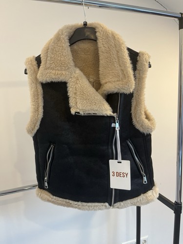 Weste flauschig warm - flauschig,
