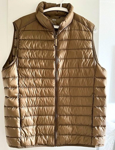 Uniqlosteppweste daunen beige - uniqlosteppweste,