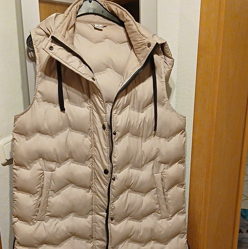 Damen steppweste beige - damen,
