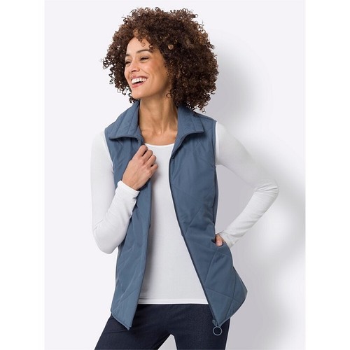 Weste blau damen steppweste - 46,