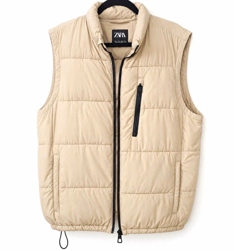 Zara steppweste beige - steppweste,
