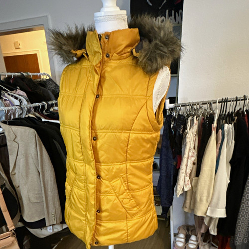 Damen steppweste gelb gr - damen,