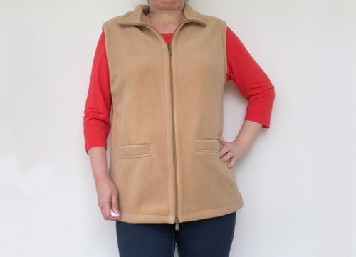 Beige damen weste - beige, weste,