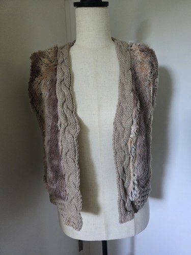 Boysens strickweste kunstfell - strickweste,