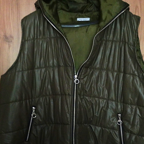 Made italy damen steppweste - made, in