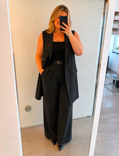 Hailys damen longweste - my,
