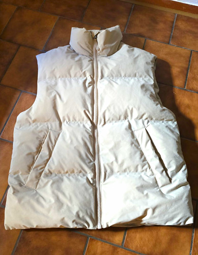 Steppweste beige m - steppweste,
