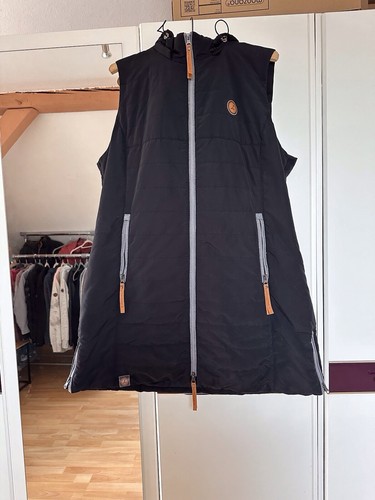 Steppweste lang damen - steppweste,