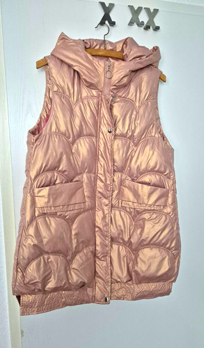 Damen steppweste rosa mit - damen,