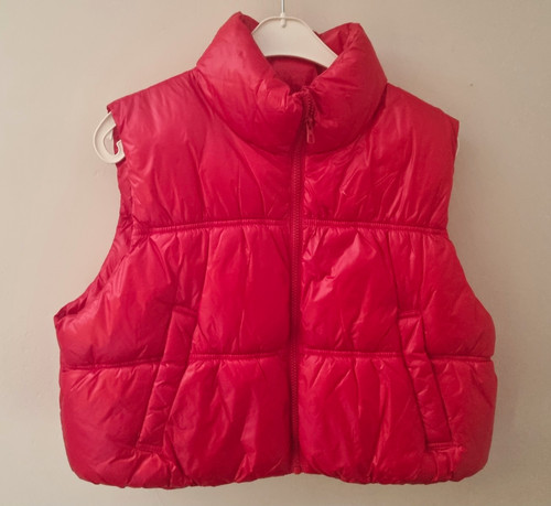 Damen steppweste rot m - h&m,